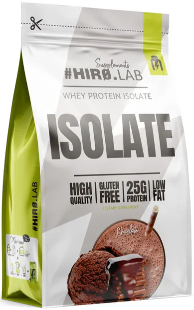 Whey Protein Isolate, ciocolată, 700 g, Hero.Lab