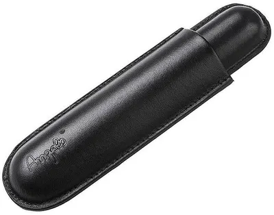 Husă pentru 1 trabuc Angelo - Negru, 16 cm x 23 mm