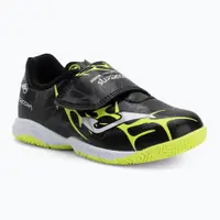Ghete de fotbal pentru copii Joma Super Copa Jr IN negru/galben fosforescent