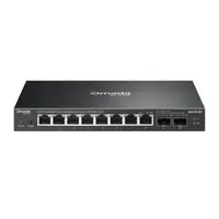 Omada 8-Port 2.5GBASE-T Easy Managed Switch with 2 10GE SFP+ Slots PORT: 8× 2.5G RJ45 Ports，2× 10G SFP+ Slots SPEC: Desktop Stee