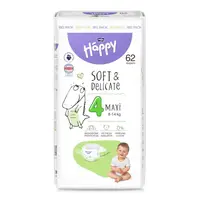 Scutece Bella Baby Happy Nr. 4 Maxi, 62 Bucati