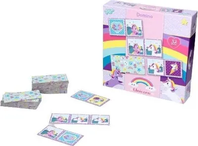 Joc pentru copii Totum - Domino, Unicorn