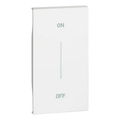 capac cu serigrafie on/off LIVING NOW alb