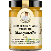 Mangonella Crema Crunchy cu Mango, Cocos si Caju Secretele Ramonei 350g