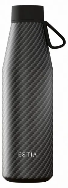 Sticlă termică Estia Flow - Carbon Fibre, 500 ml