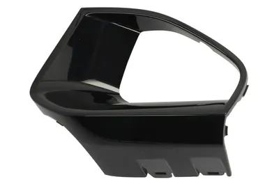 Grila ventilatie bara protectie fata dreapta potrivit BMW 3 G20, G21 2018-2022 - (plastic, negru lucios, LUXURY)