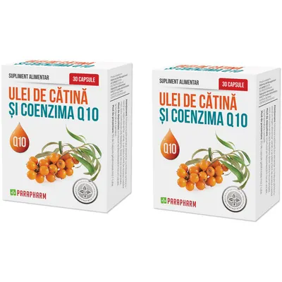 Pachet Ulei de Catina + Coenzima Q10 30cps + 30cps