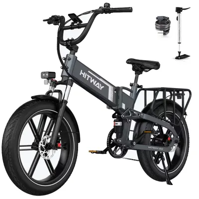 20*4,0" Ciclism Bicicletă electrică pliabilă fat bike 720Wh hidraulice BK10SPRO