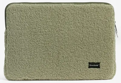 Husă pentru laptop Bombata - Teddy, 16'', Verde