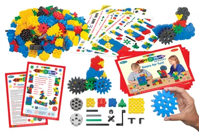 Set de construcție Gearphun Starter cu 200 de piese