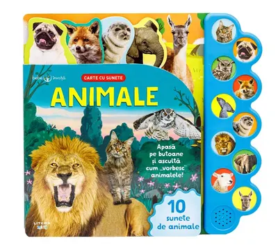 Bebe invata. Animale. Carte cu sunete