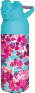 Sticlă termos Quokka Tide - Floral Jumble, 700 ml