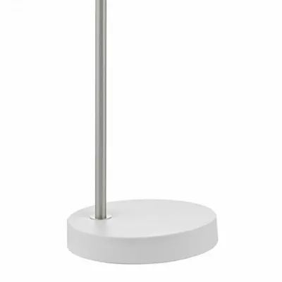 Veioza Frederick Task Lamp White & Satin Chrome