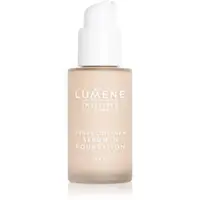 Lumene Invisible Illumination Vegan Collagen Serum in Foundation make-up cu textura usoara cu efect de nutritiv