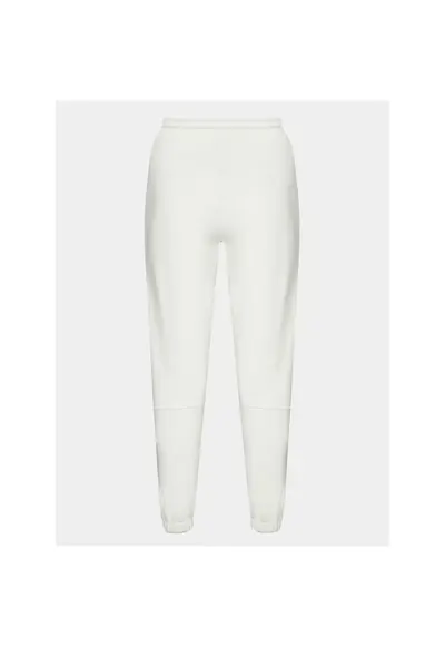 Pantaloni sport dama - 302867974 - Bumbac - Alb