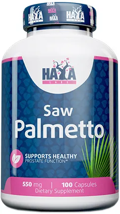 Saw Palmetto, 550 mg, 100 capsule, Haya Labs