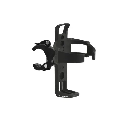Suport sticla apa pentru bicicleta, prindere ghidon, suruburi prindere, plastic, negru