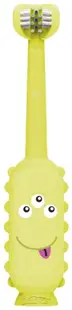 Periuță de dinți și gingii Dr. Brown's - Monster, verde