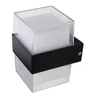 Aplica Perete Exterior Led, 8W, 840 lm, IP44, 105 x 95 x 135 mm, Negru, Modee