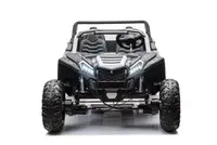 Masinuta electrica pentru copii Buggy A033 4x4 White, cu 4 motoare 150W fiecare, baterie 2x24V10Ah, roti din EVA, cu faruri si stopuri functionale, sistem audio integrat cu USB, MP3 AUX si radio FM, pana la 11 kmh