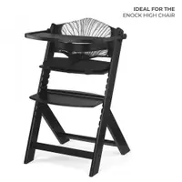 Set de 2 perne pentru scaun de masa KinderKraft Enock BlackWhite