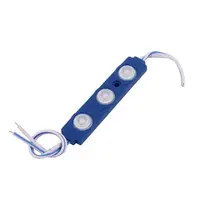 Modul LED albastru 12V, 1.5W, IP67, lumina albastra