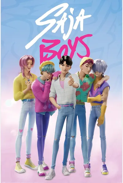Poster maxi Pyramid Animation: KPop Demon Hunters - Saja Boys