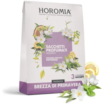 Saculeti Parfumati Multifunctionali cu Orez Brezza Di Primavera 3buc