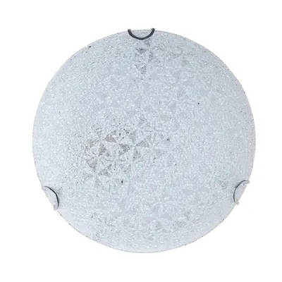 Plafoniera Moderna Alb 1xE27 60W