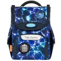 Ghiozdan neechipat, Tiger Family, Nature Quest Pro 2S, Lightning Strike, Go Green