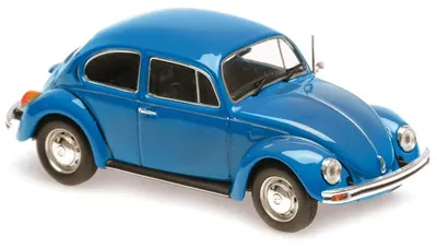 Model de colecție MINICHAMPS Modern: Mașini - Volkswagen 1200L, 1983, Blue