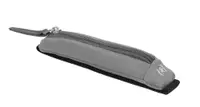 Penar tip etui, banda prindere caiet, 21x4.5x3.5cm, Oxford Identity Executive, gri