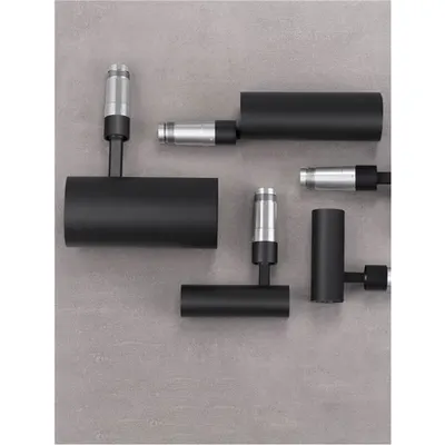 Sistem iluminat pe sina IMAGINE Nisipiu Negru Aluminiu 6W 48V 150mA 395lm Cree CRI>90 UGR<6 Beam Angle 24° 3000K IP20 Adjustable & Rotating Driver Included