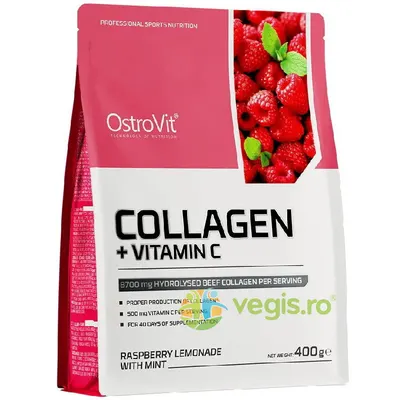 Colagen + Vitamina C Raspberry Lemonade Mint 400g