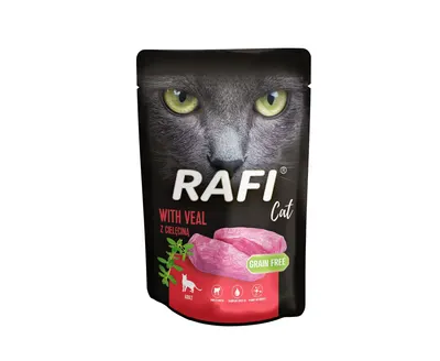 Hrana Umeda Pisici, Rafi Cat, Vitel, 100 g