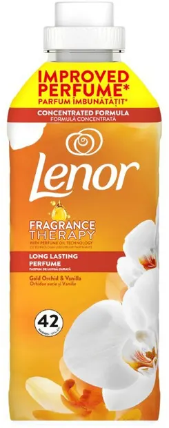 Balsam de rufe Lenor - Gold Orchid & Vanilla, 42 spălări