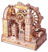 Puzzle 3D din lemn Robo Time din 431 de piese - Londra