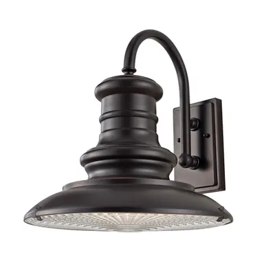 Aplica Redding Station 1 Light Large Wall Lantern – Restoration Bronze