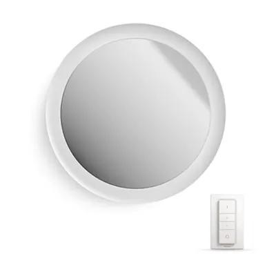 HUE Kit Aplica Adore cu oglinda LED 2550lm BT Ambiance (1 Hue Adore + dimmer) Alb IP44