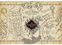Posterul pergamentului ABYstyle Movies: Harry Potter - Marauder's Map