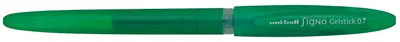 Gel roller Uniball Signo Gelstick – Verde, 0.7 mm