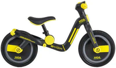 Bicicleta de echilibru Byox - Harly, galben