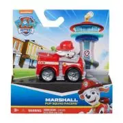 Patrula Catelusilor Pup Squad Racers Vehicul cu Figurina Marshall
