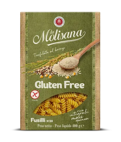 Paste Fara Gluten Fusilli No28 La Molisana 400g