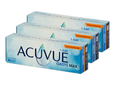 Acuvue Oasys Max 1-Day for Astigmatism (90 lentile)