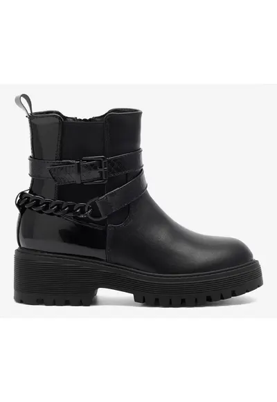 Ghete fete 5905588102892 - Sintetic - 33 EU - Negru