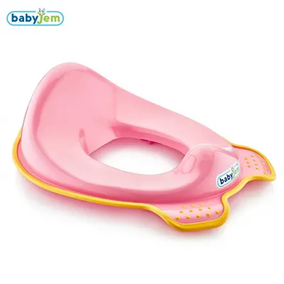 Adaptor colac wc copii BabyJem RozGalben