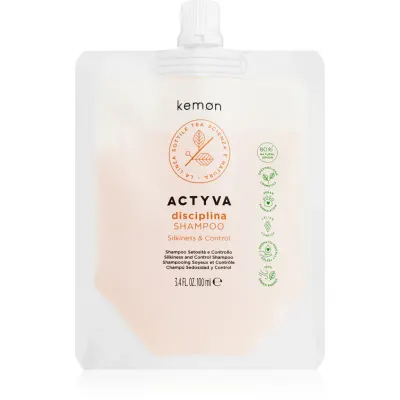 Kemon Group Actyva Disciplina sampon de regenerare si hidratare pentru parul fragil, lipsit de strălucire 100 ml