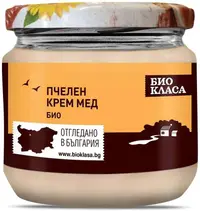 Miere de albine cremoasă, 450 g, Clasă Bio