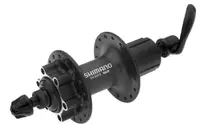 Butuc spate Shimano Deore FH-M475L, 32H, 8 9 viteze, Old 135mm, Ax 146mm, QR 166mm, pentru rotor 6-suruburis, Shimano Logo, culoare negru